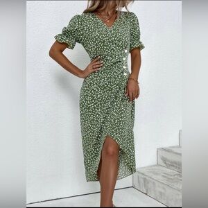 Vacation floral dress